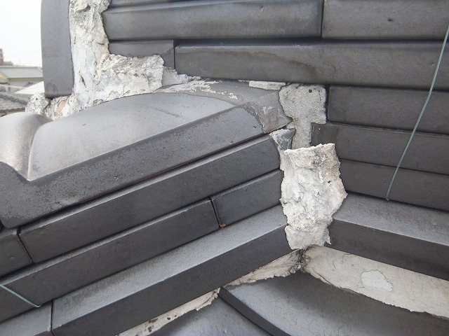 漆喰の交換もおまかせください